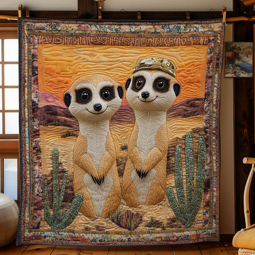 Desert Meerkat WN0803062CL Quilt