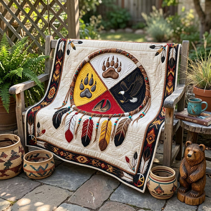 Four Spirits Harmony WN0606004CL Quilt