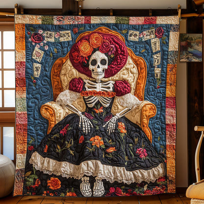 Rose Skeleton Duchess WN0703042CL Quilt