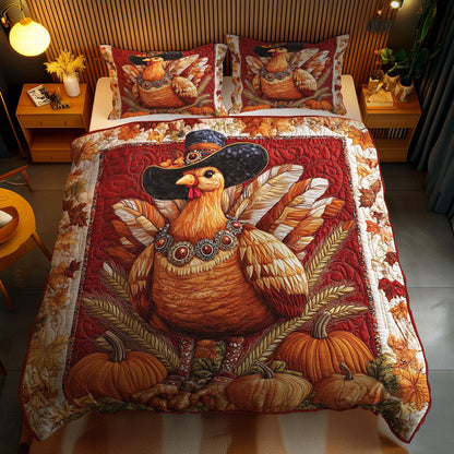 Turkey Harvest Glow WN0801107CL Duvet Cover Set