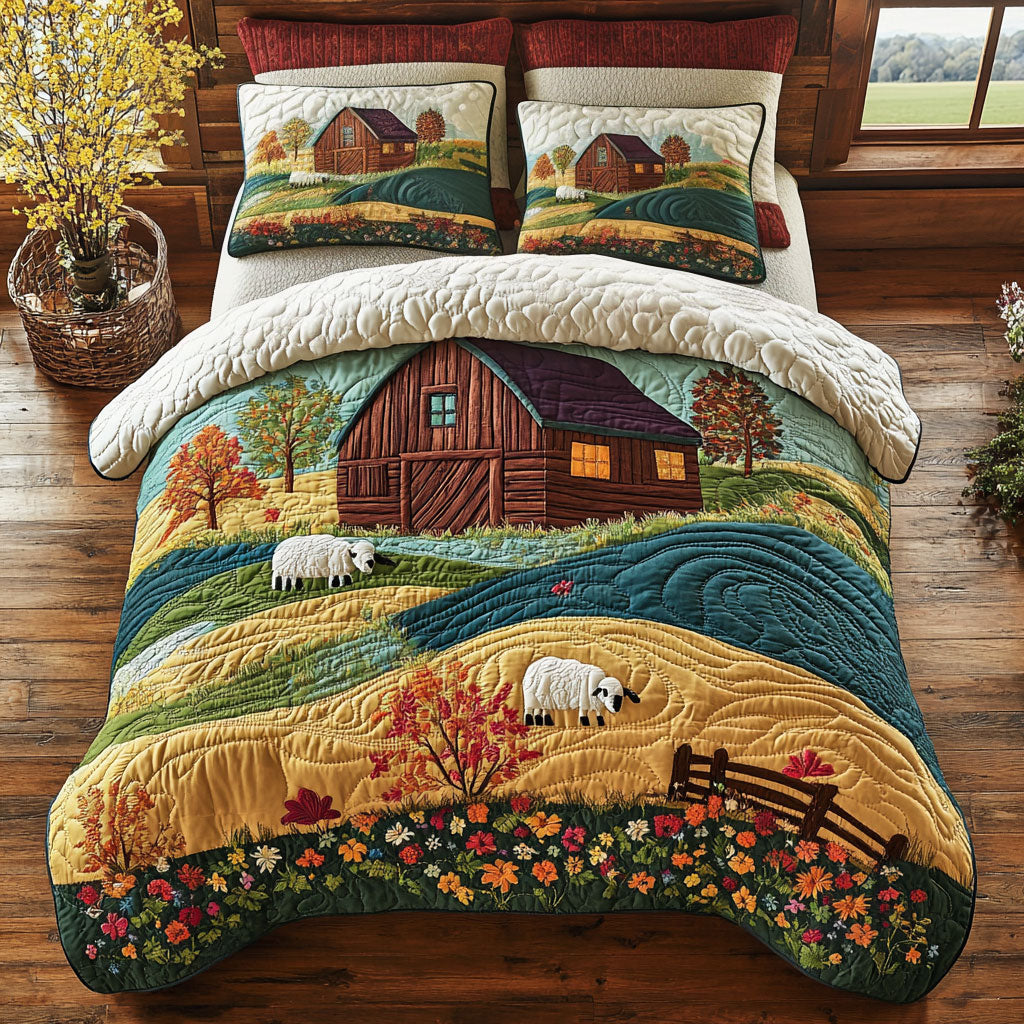 Sheep Homestead CP0512078CL Duvet Cover Set