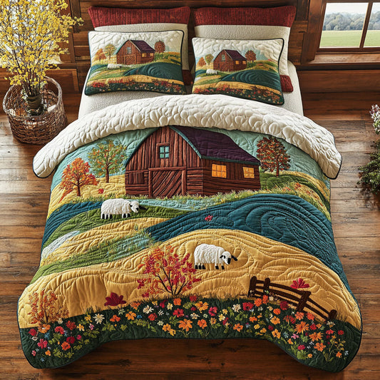 Sheep Homestead CP0512078CL Duvet Cover Set
