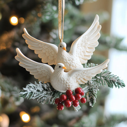 Turtle Dove of Friendship XK1710014CL Christmas Ornament
