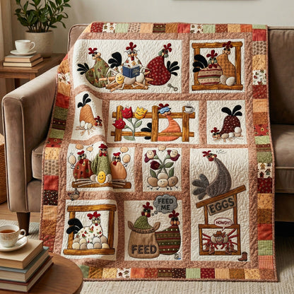 Chickens HM0604010CL Quilt