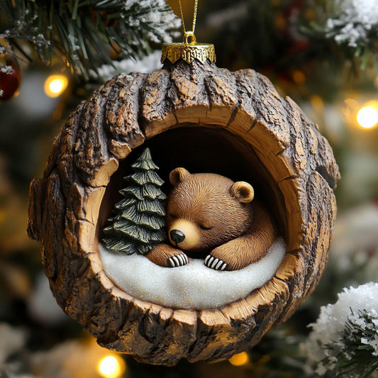 Winter Bear Charm CW2410020CL Christmas Ornament