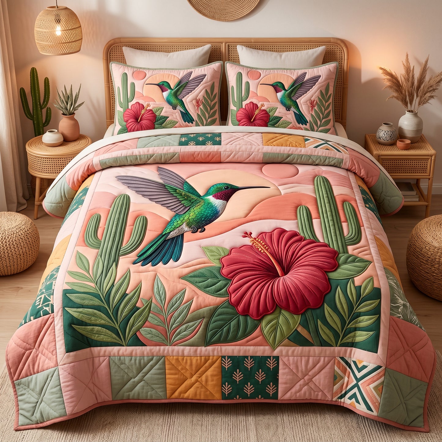 Emerald Hummingbird XR2705013CL Duvet Cover Set