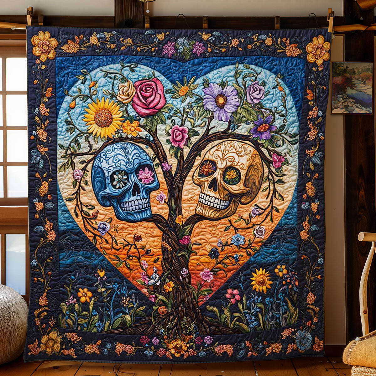 Eternal Skull WN0702037CL Quilt