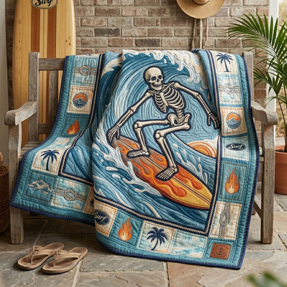 Skeleton Surf Rider WN1905013CL Quilt
