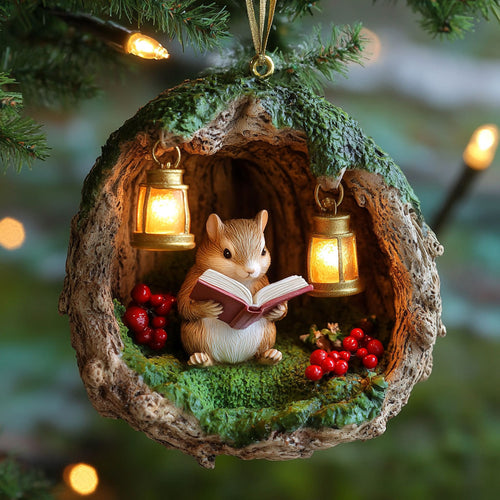 Winter Squirrel CP0312235CL Christmas Ornament