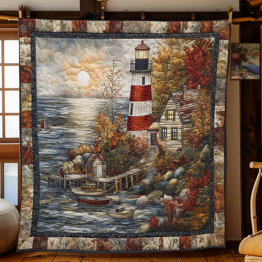 Seaside Lighthouse WN0502018CL Quilt