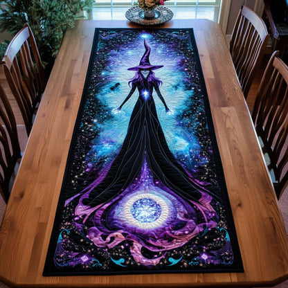 The Arcane Spiral WJ2407033CL Quilted Table Runner