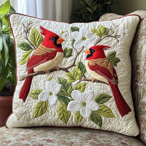 Cardinal Flower CW0307017CL Quilt Pillow Case