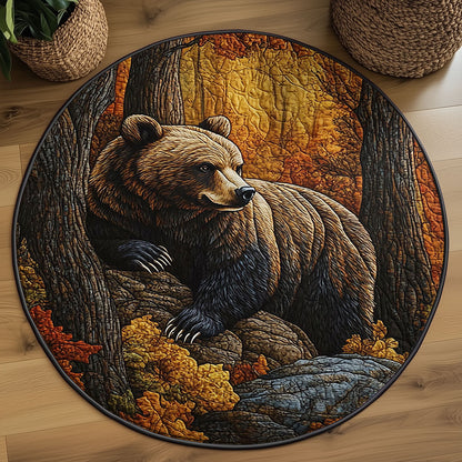 Rustle And Roar WJ0506042CL Quilted Round Mat