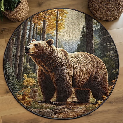 Rustle And Roar WJ0606053CL Quilted Round Mat