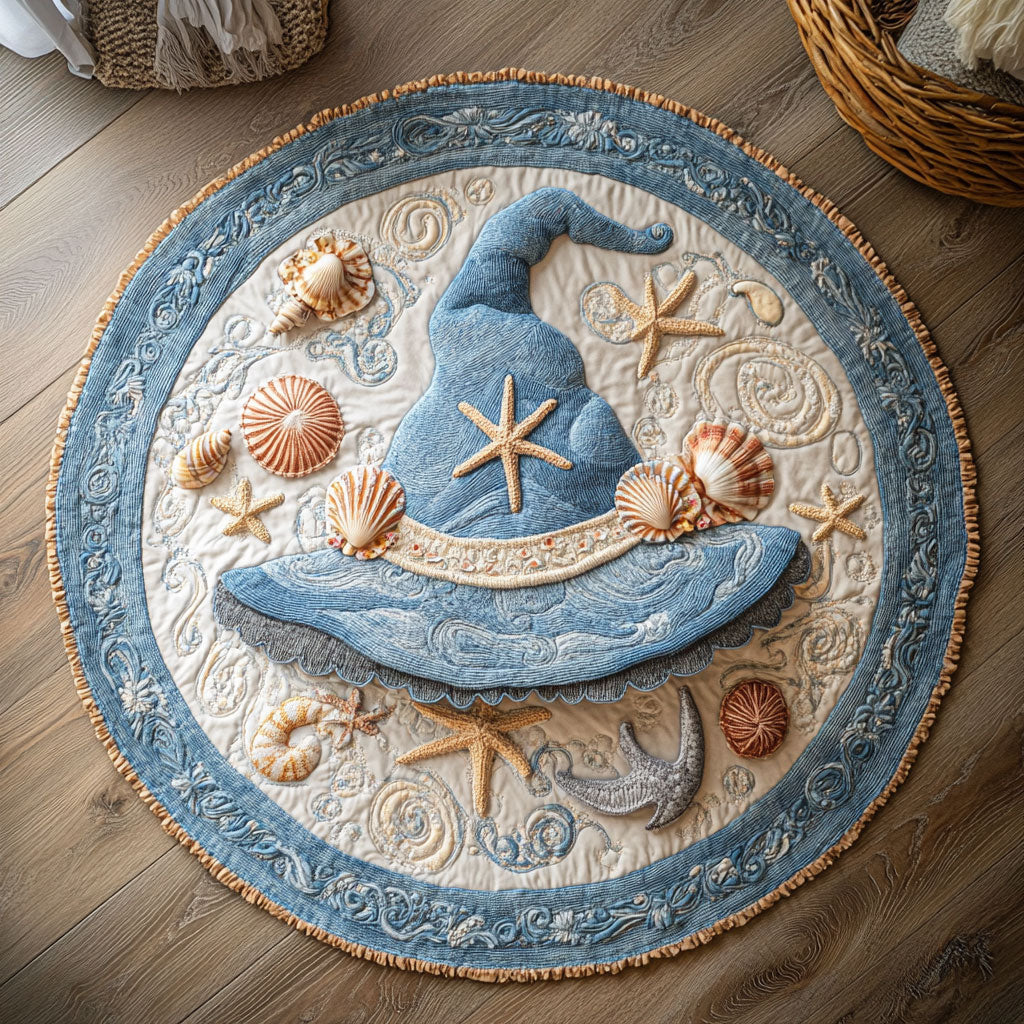 Wizard Hat Mystic WN0606047CL Quilted Round Mat