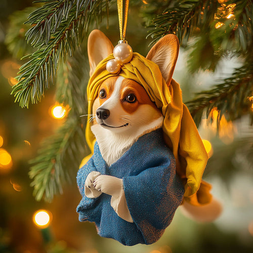 Corgi Royal Pearl WN1610064CL Christmas Ornament