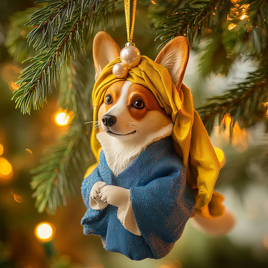 Corgi Royal Pearl WN1610064CL Christmas Ornament