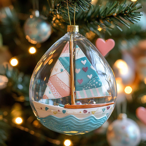 Dreamy Sail CW2511016CL Christmas Ornament
