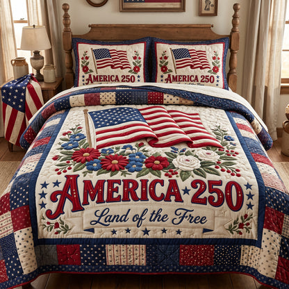 America 250 Land Of The Free XR2005014CL Duvet Cover Set
