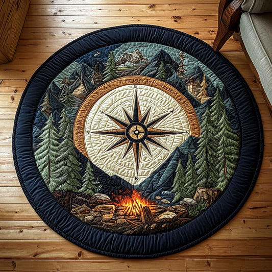 Guiding Star KL2412044CL Quilted Round Mat