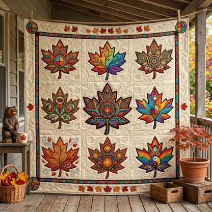 Maple Spirit Mosaic WN0806006CL Quilt