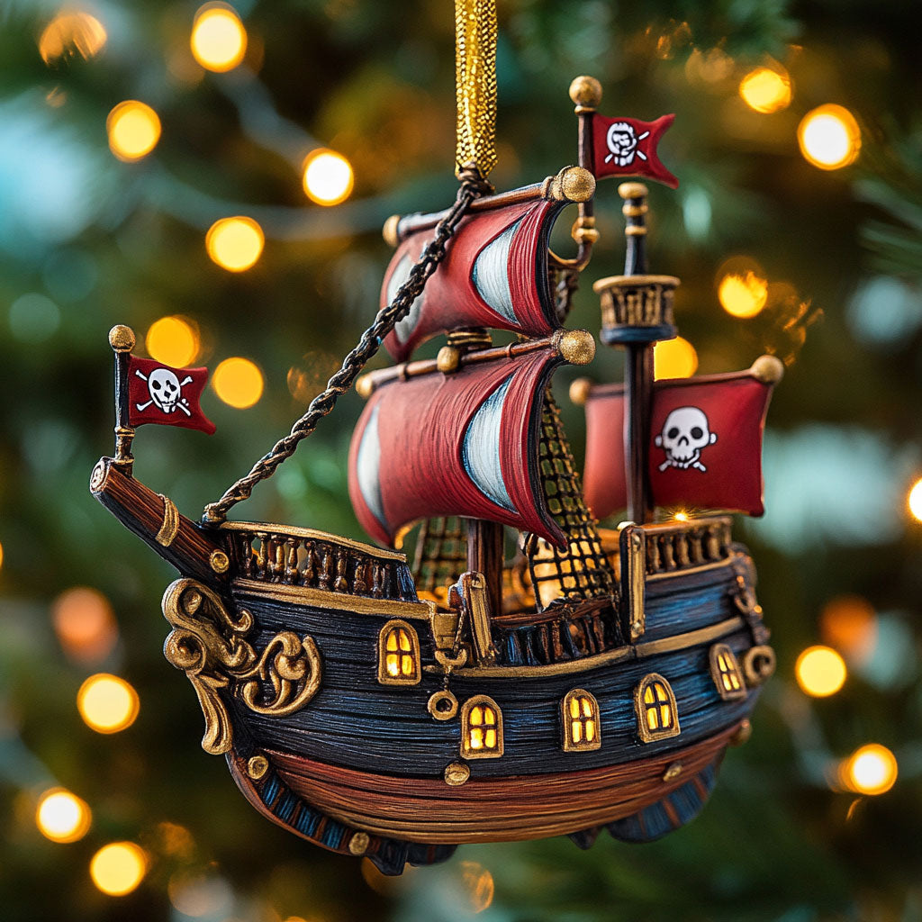 Ghost Galleon CP2611105CL Christmas Ornament