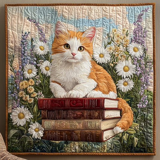 Wise Ginger Cat QA0901006CL Quilt