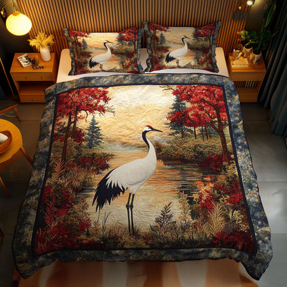 Mystic Crane WN0502079CL Duvet Cover Set