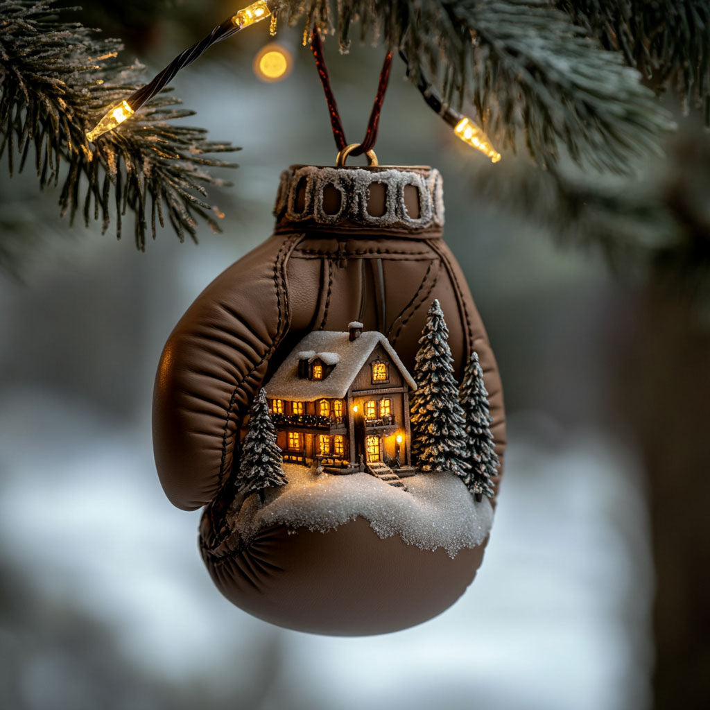 Festive Glove Village WJ2611076CL Christmas Ornament