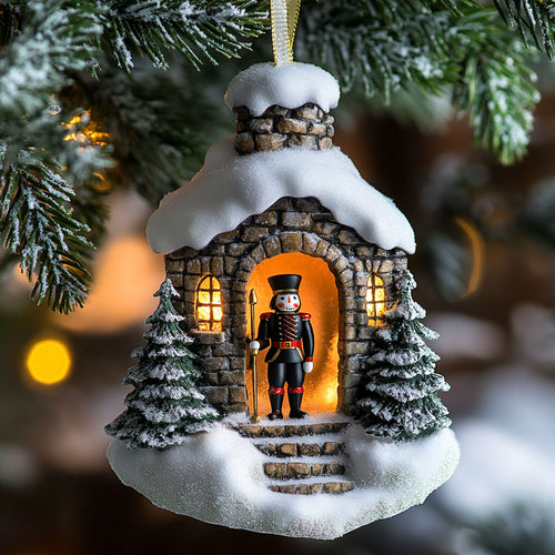 Festive Guard Nutcracker WJ2511048CL Christmas Ornament