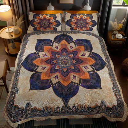 Sacred Flower Mandala WN0402087CL Duvet Cover Set