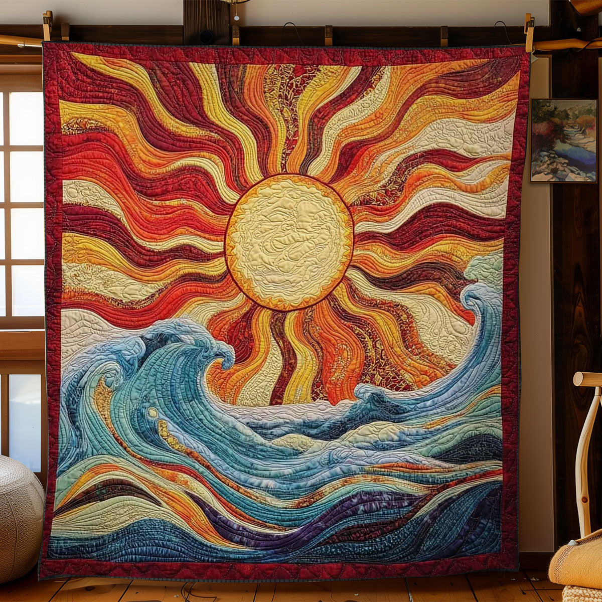 Sun Kissed Sea WN1203059CL Quilt