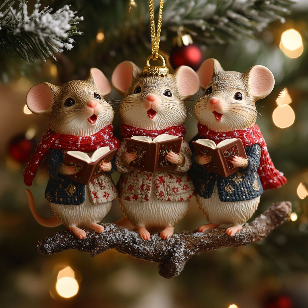 Victorian Carol Mouse WN1311107CL Christmas Ornament
