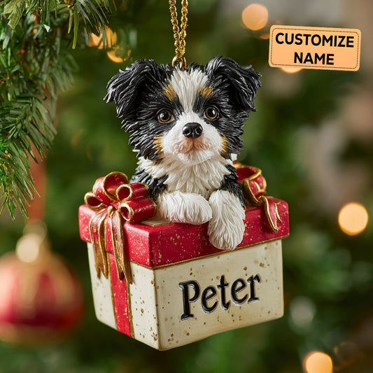 Present Paws CP2911007CL Personalized Christmas Ornament