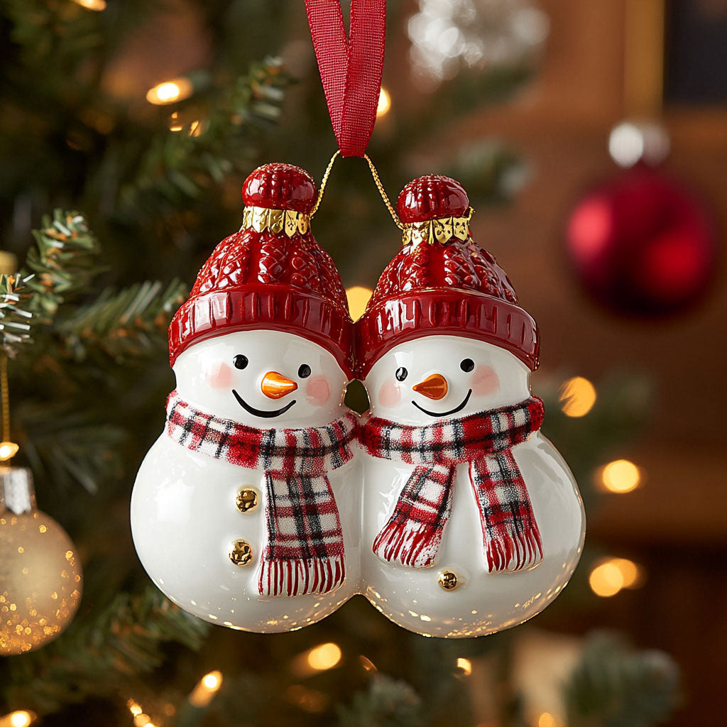 Snowman Love CW1310009CL Christmas Ornament