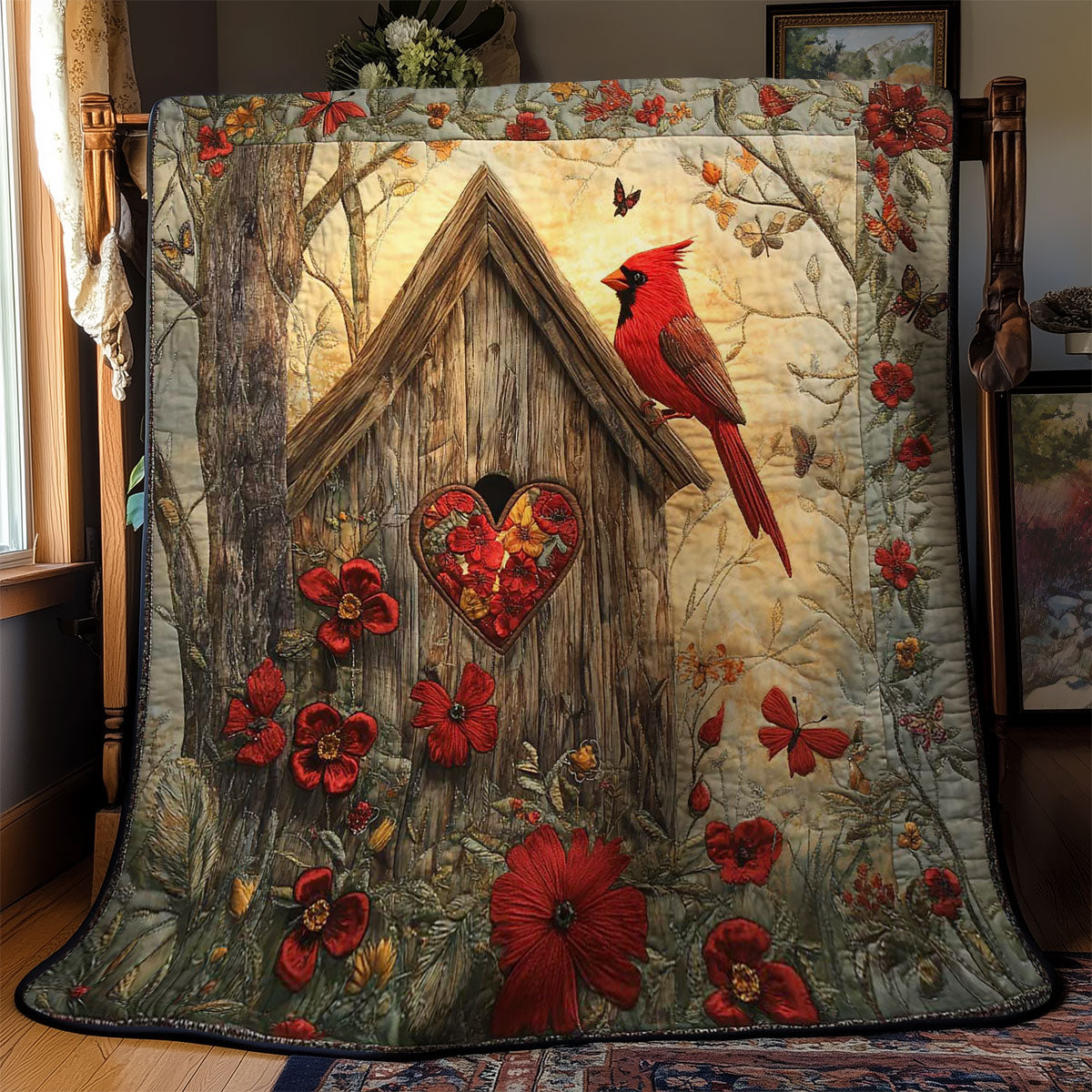 Garden Cardinal WN2002056CL Quilt