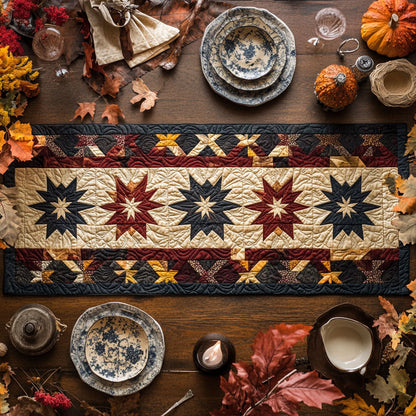 Native Polaris WN2807089CL Quilted Table Runner