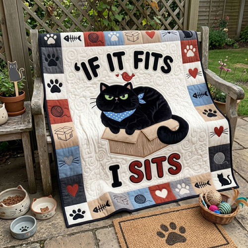If It Fits I Sits WN2705009CL Quilt