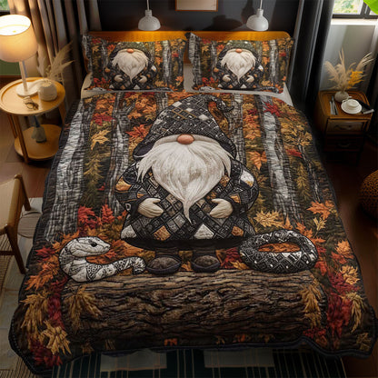 Enchanted Gnome And Snake WN0802059CL Duvet Cover Set