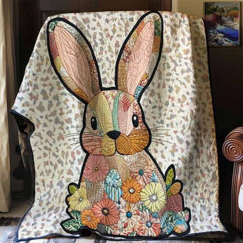 Flower Bunny WJ0601015CL Quilt