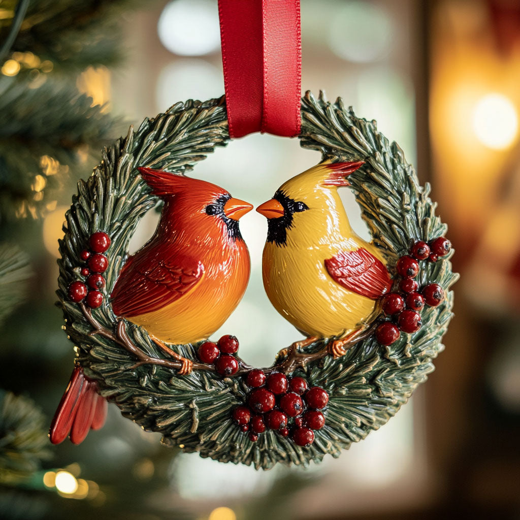 Frosted Wing WJ2411005CL Christmas Ornament
