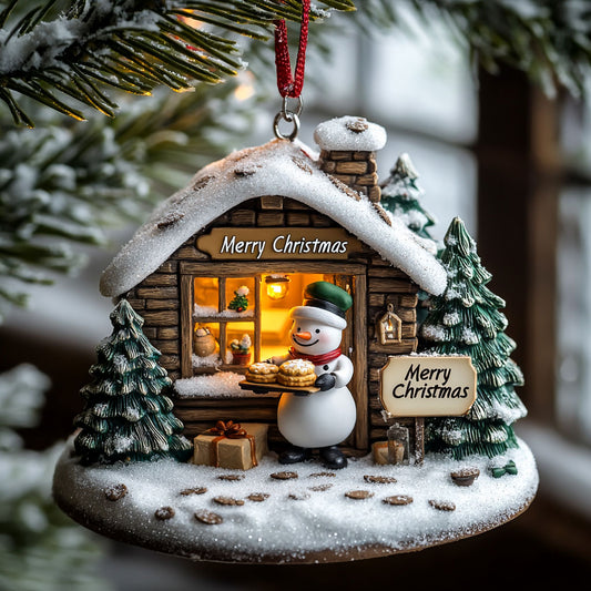 Frosty Cake Shop WJ2511086CL Christmas Ornament