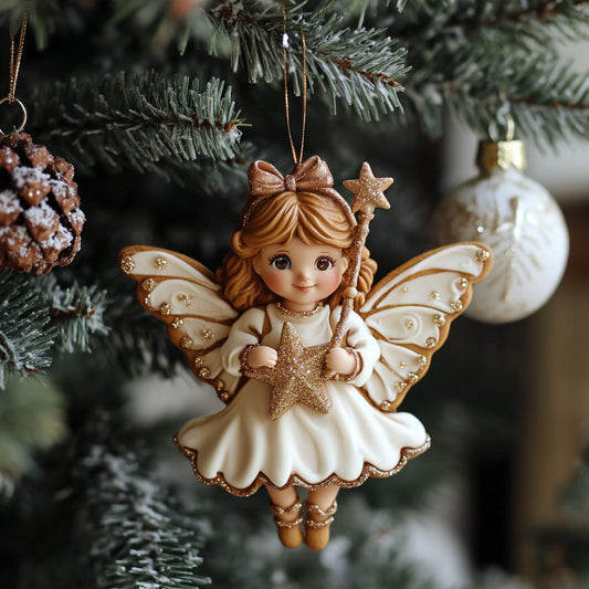 Ginger Angel WJ0312302CL Christmas Ornament