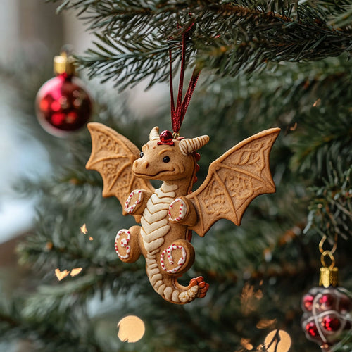 Ginger Dragon WJ0312345CL Christmas Ornament