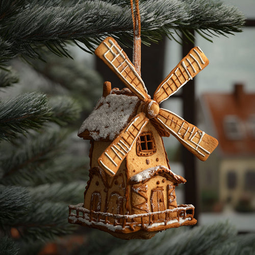 Ginger Windmill WJ0312366CL Christmas Ornament