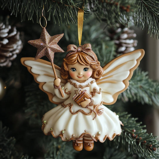 Gingerbread Angel WJ0312303CL Christmas Ornament