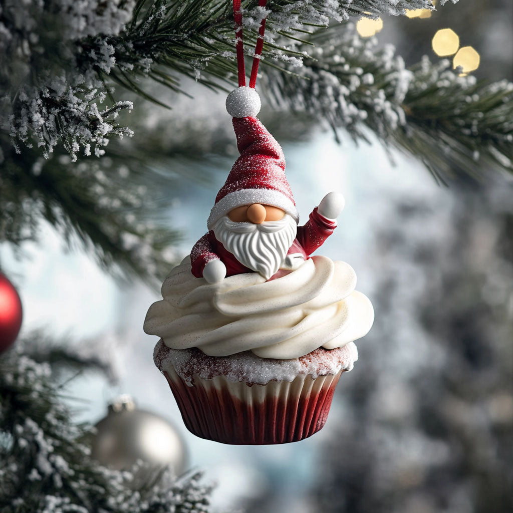 Gnomecake WJ2711133CL Christmas Ornament