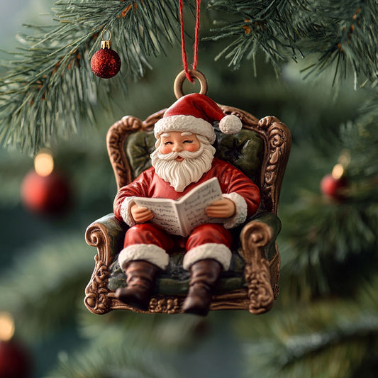 Happy Santa WJ2411045CL Christmas Ornament