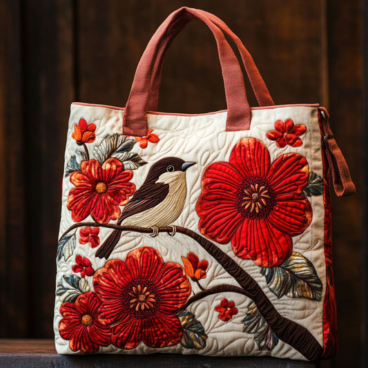 Harvest Melody WJ2310401CL Quilted Tote Bag
