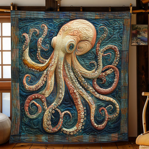 Heirloom Patchwork Octopus WJ0901047CL Quilt